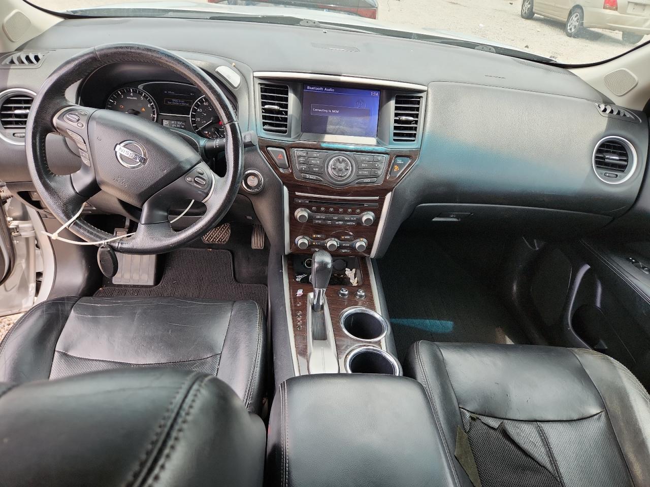 2013 Nissan Pathfinder S Silver vin: 5N1AR2MN2DC611675