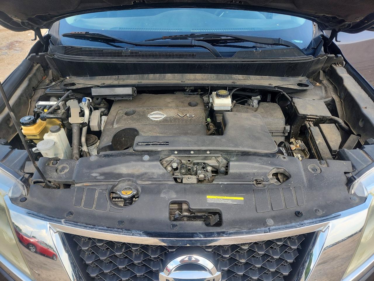 2013 Nissan Pathfinder S Gray vin: 5N1AR2MN2DC614690