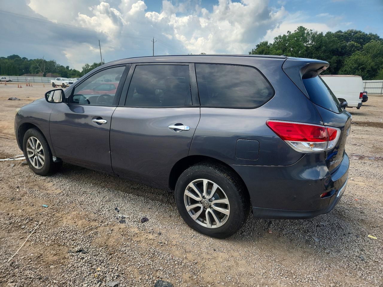 2013 Nissan Pathfinder S Gray vin: 5N1AR2MN2DC614690