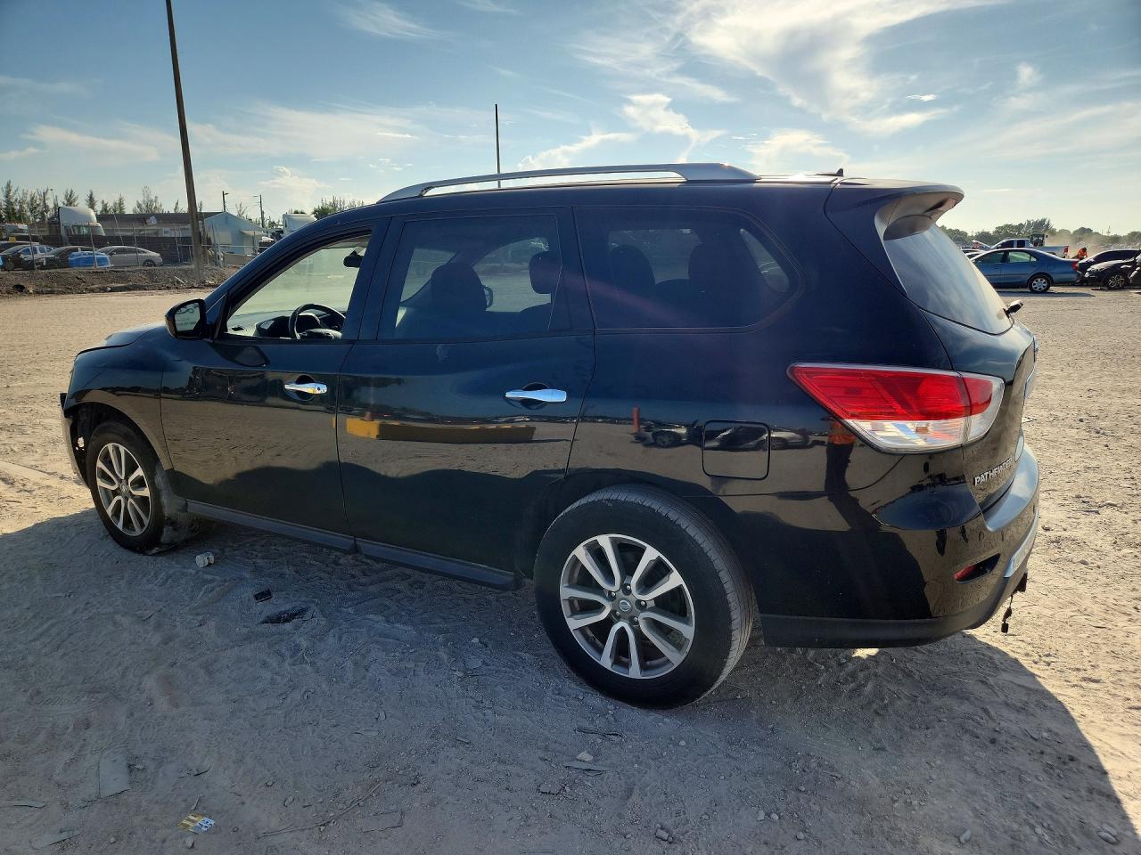 2013 Nissan Pathfinder S Black vin: 5N1AR2MN2DC619386
