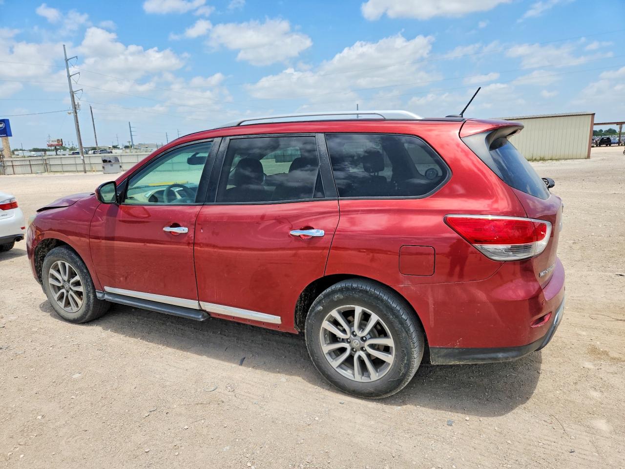 2013 Nissan Pathfinder S Burgundy vin: 5N1AR2MN2DC627830