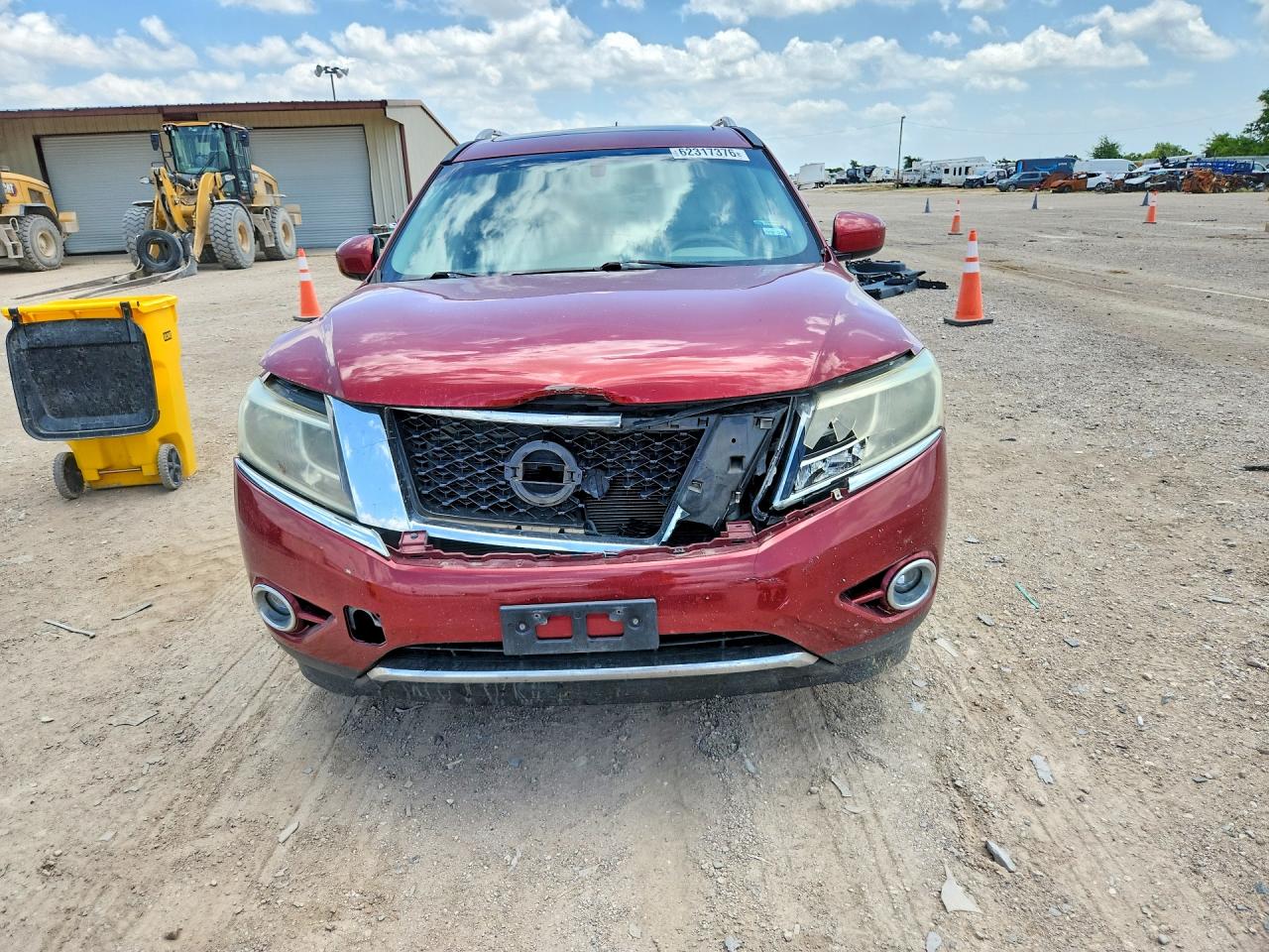 2013 Nissan Pathfinder S Burgundy vin: 5N1AR2MN2DC627830
