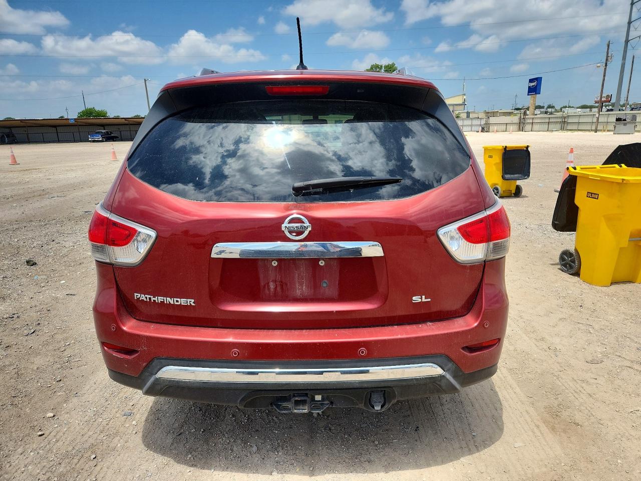 2013 Nissan Pathfinder S Burgundy vin: 5N1AR2MN2DC627830