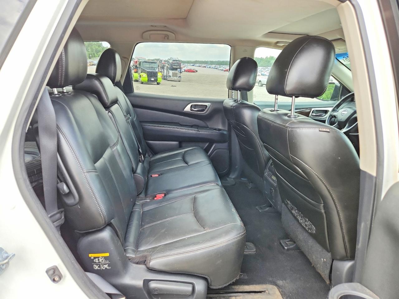 2013 Nissan Pathfinder S White vin: 5N1AR2MN2DC635944