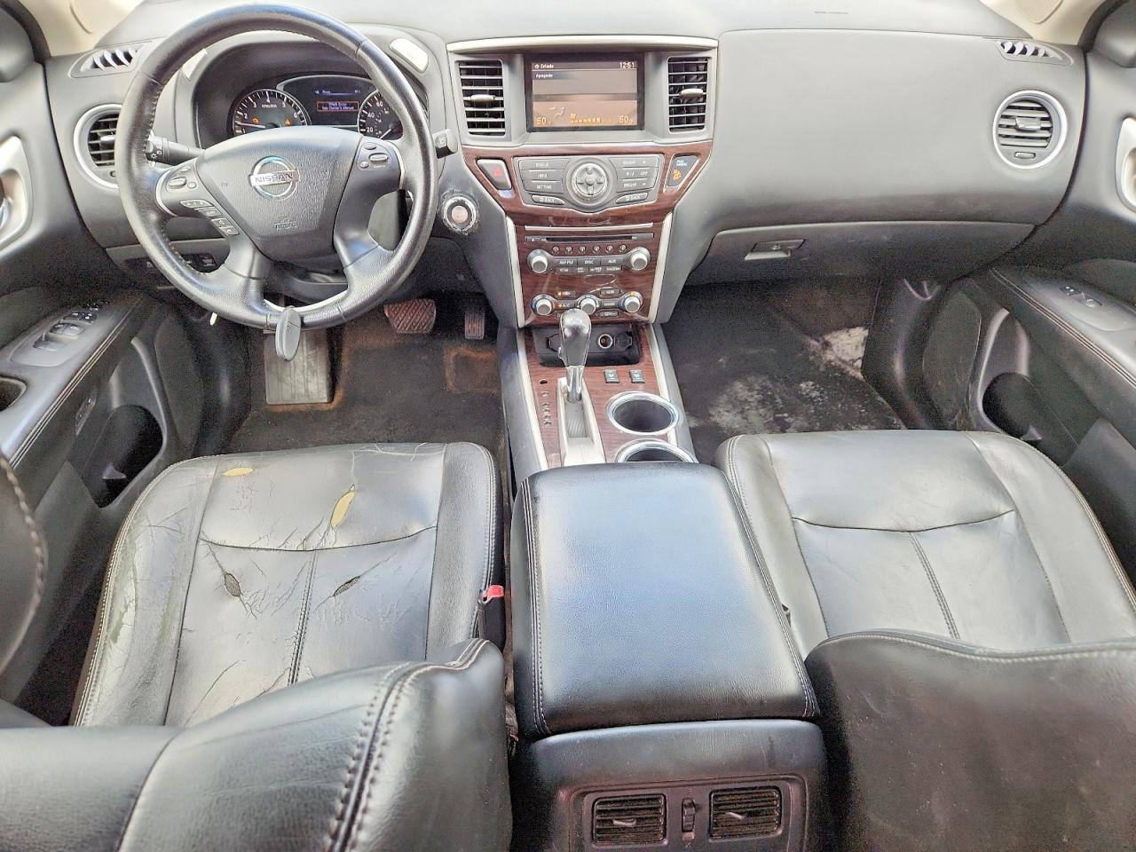 2013 Nissan Pathfinder S White vin: 5N1AR2MN2DC635944