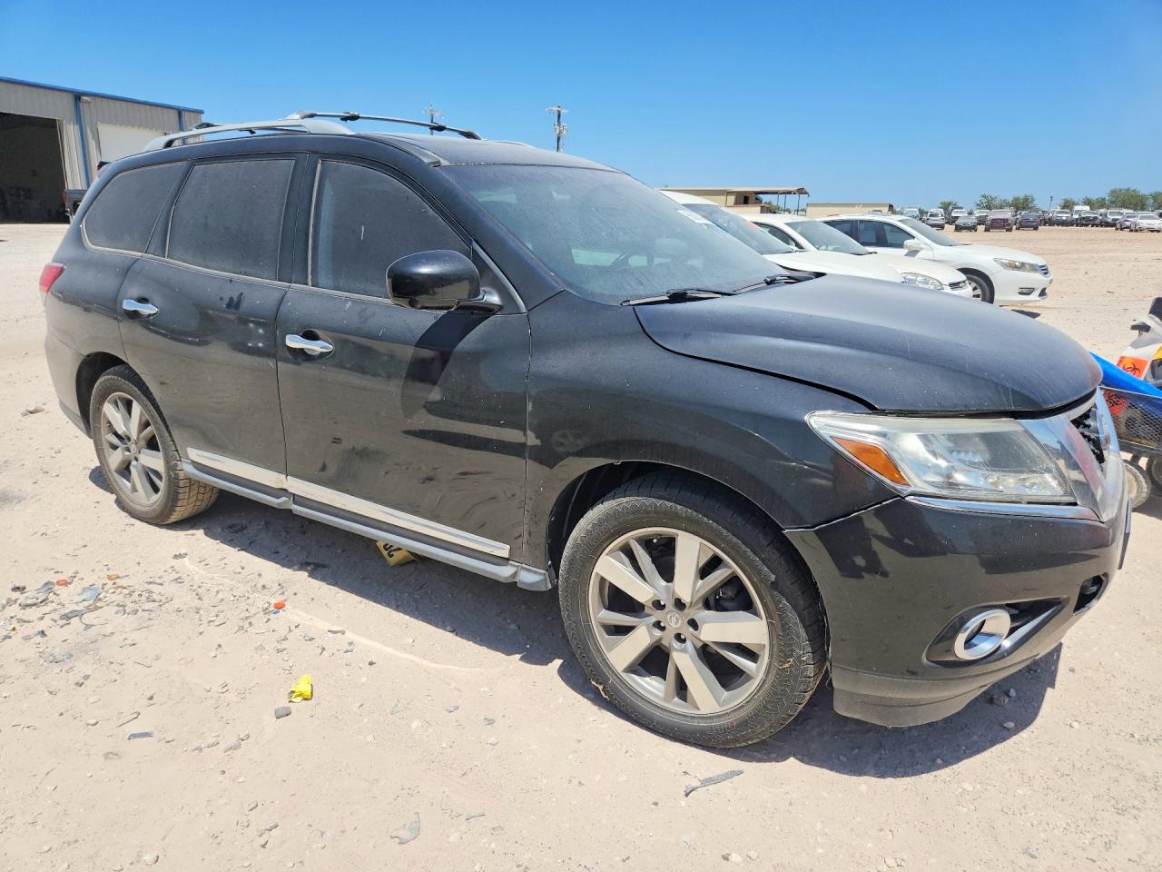 2013 Nissan Pathfinder S Black vin: 5N1AR2MN2DC637127