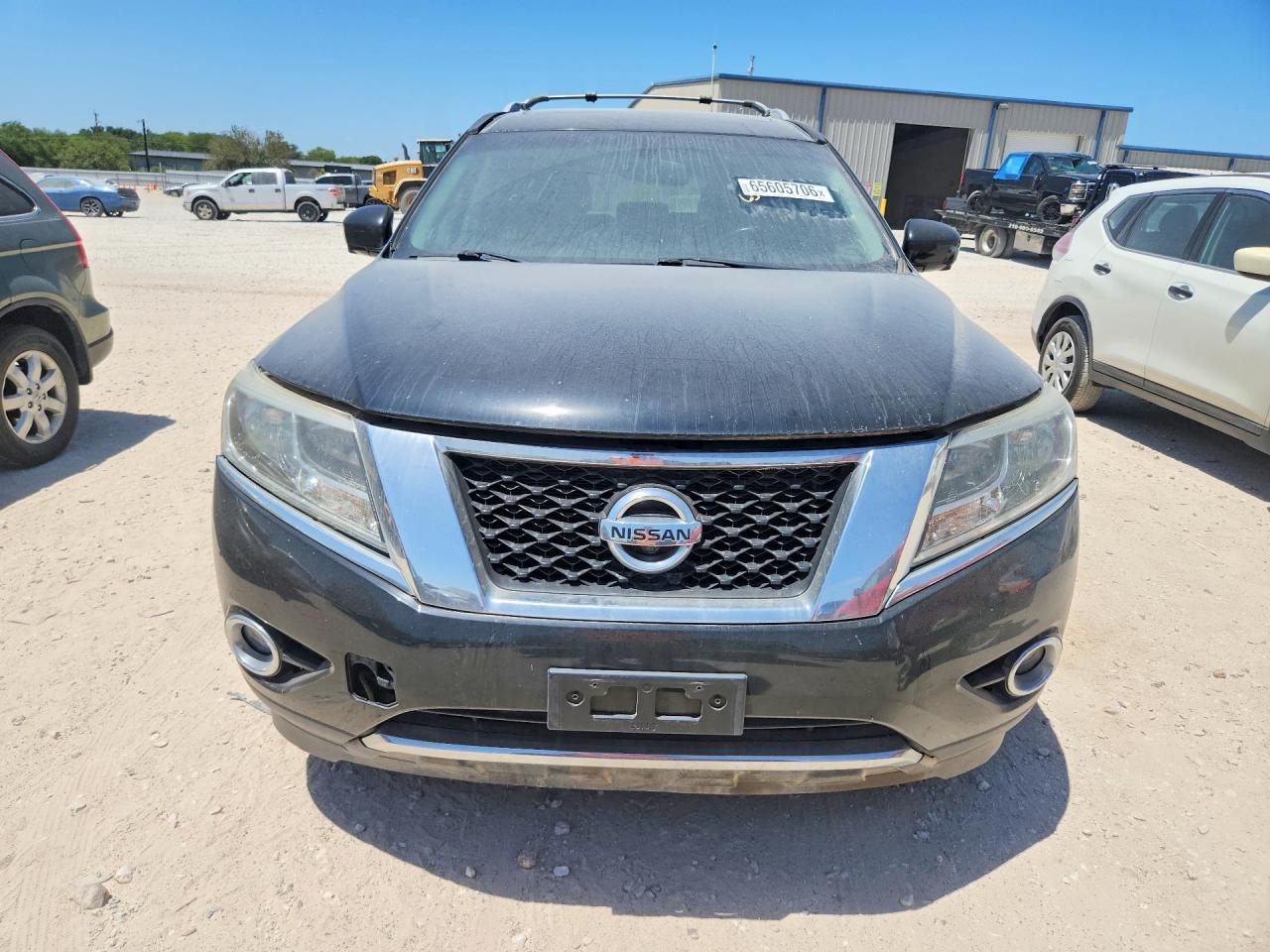 2013 Nissan Pathfinder S Black vin: 5N1AR2MN2DC637127