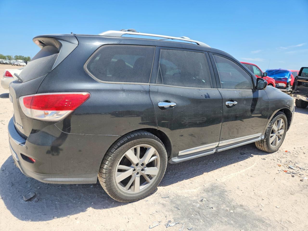 2013 Nissan Pathfinder S Black vin: 5N1AR2MN2DC637127