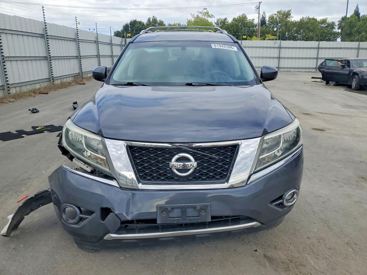 2013 Nissan Pathfinder S Gray vin: 5N1AR2MN2DC640920