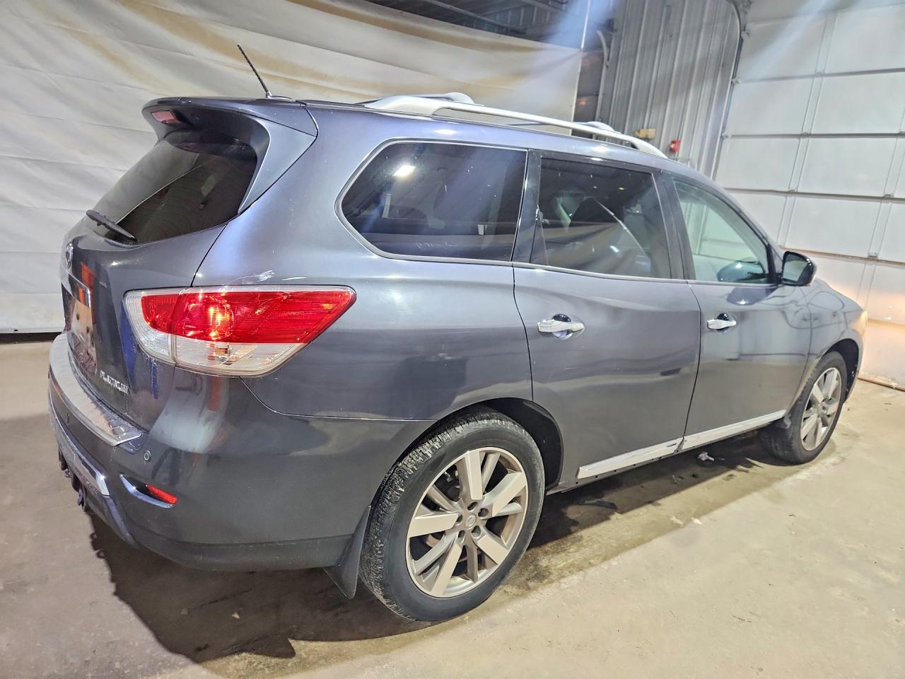 2013 Nissan Pathfinder S/sv/sl/platinum Gray vin: 5N1AR2MN2DC643249
