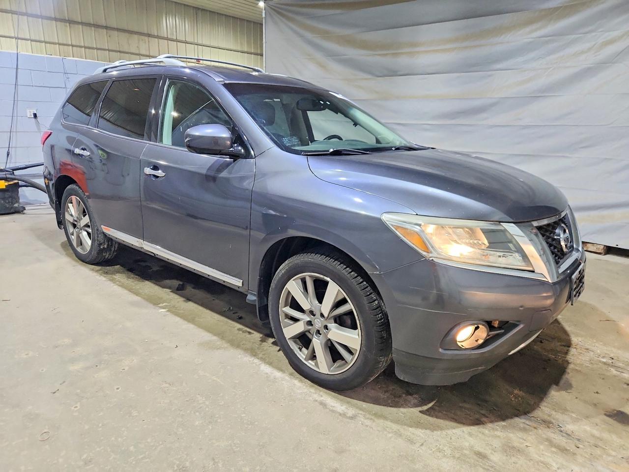 2013 Nissan Pathfinder S/sv/sl/platinum Gray vin: 5N1AR2MN2DC643249