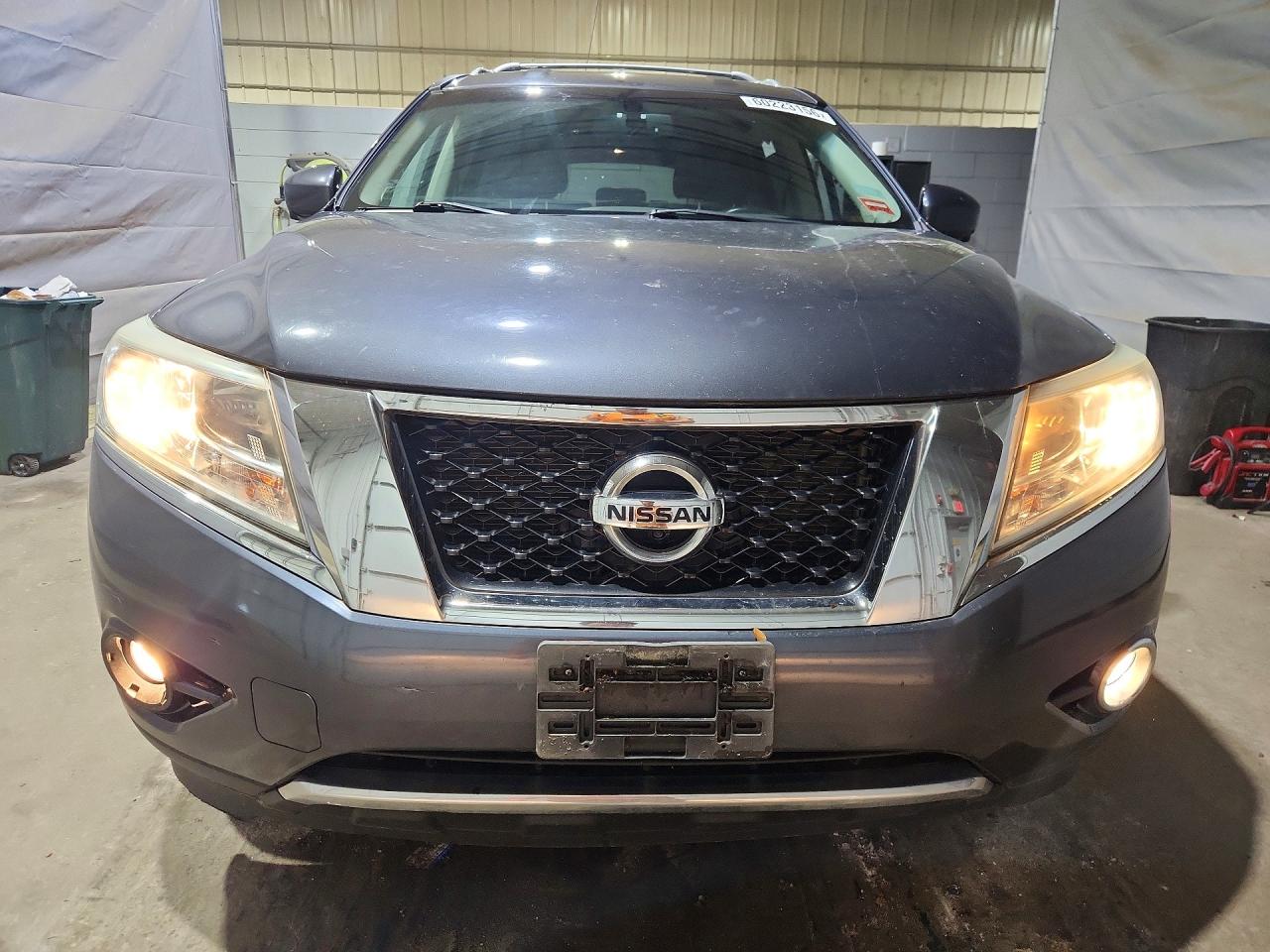 2013 Nissan Pathfinder S/sv/sl/platinum Gray vin: 5N1AR2MN2DC643249