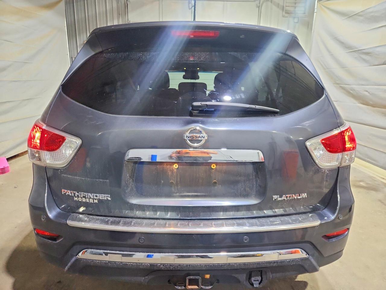 2013 Nissan Pathfinder S/sv/sl/platinum Gray vin: 5N1AR2MN2DC643249