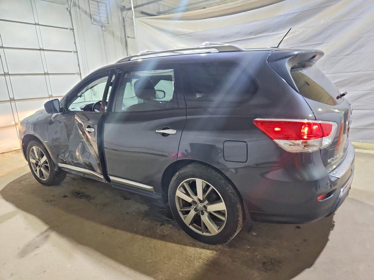 2013 Nissan Pathfinder S/sv/sl/platinum Gray vin: 5N1AR2MN2DC643249