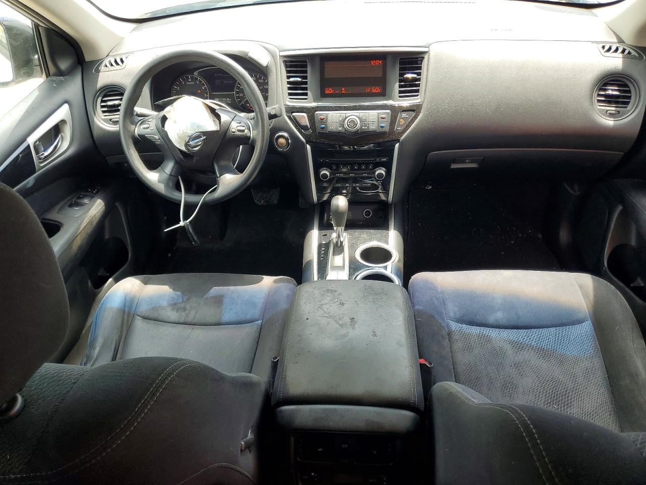 2013 Nissan Pathfinder S Silver vin: 5N1AR2MN2DC667082