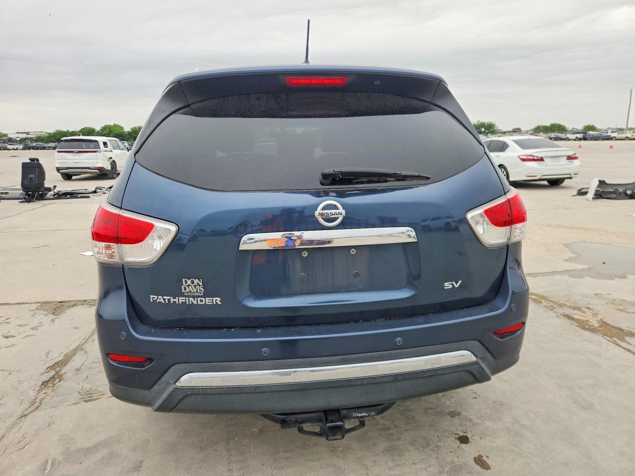 2013 Nissan Pathfinder S Blue vin: 5N1AR2MN2DC684495