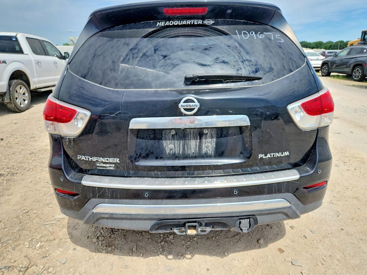2014 Nissan Pathfinder S Black vin: 5N1AR2MN2EC617977