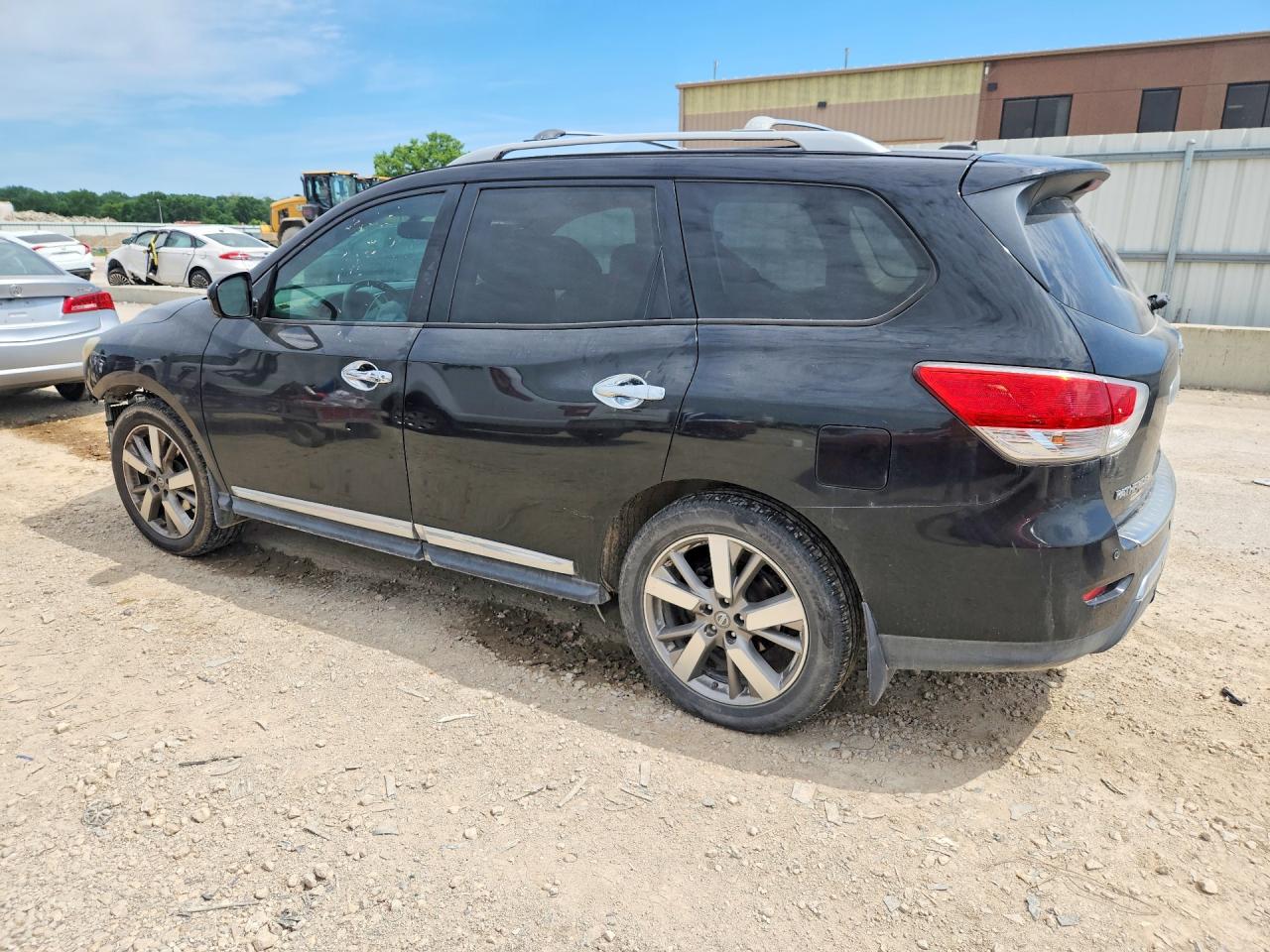 2014 Nissan Pathfinder S Black vin: 5N1AR2MN2EC617977