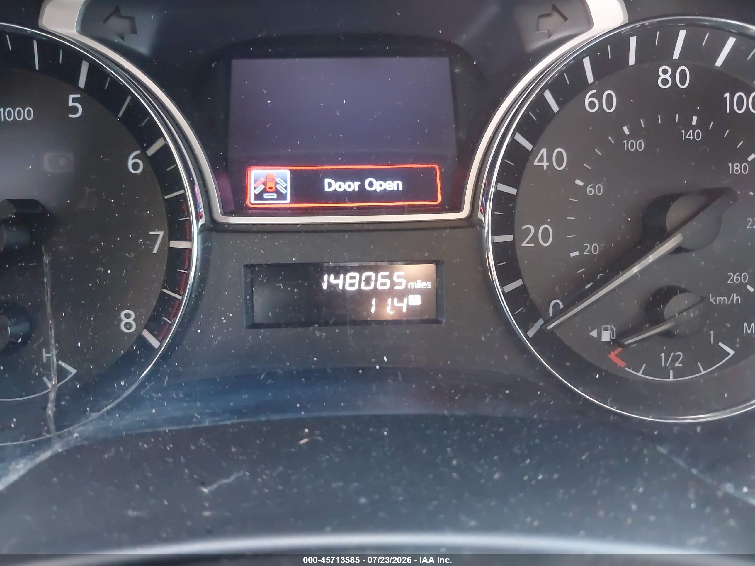 2014 Nissan Pathfinder Sv Brown vin: 5N1AR2MN2EC618577