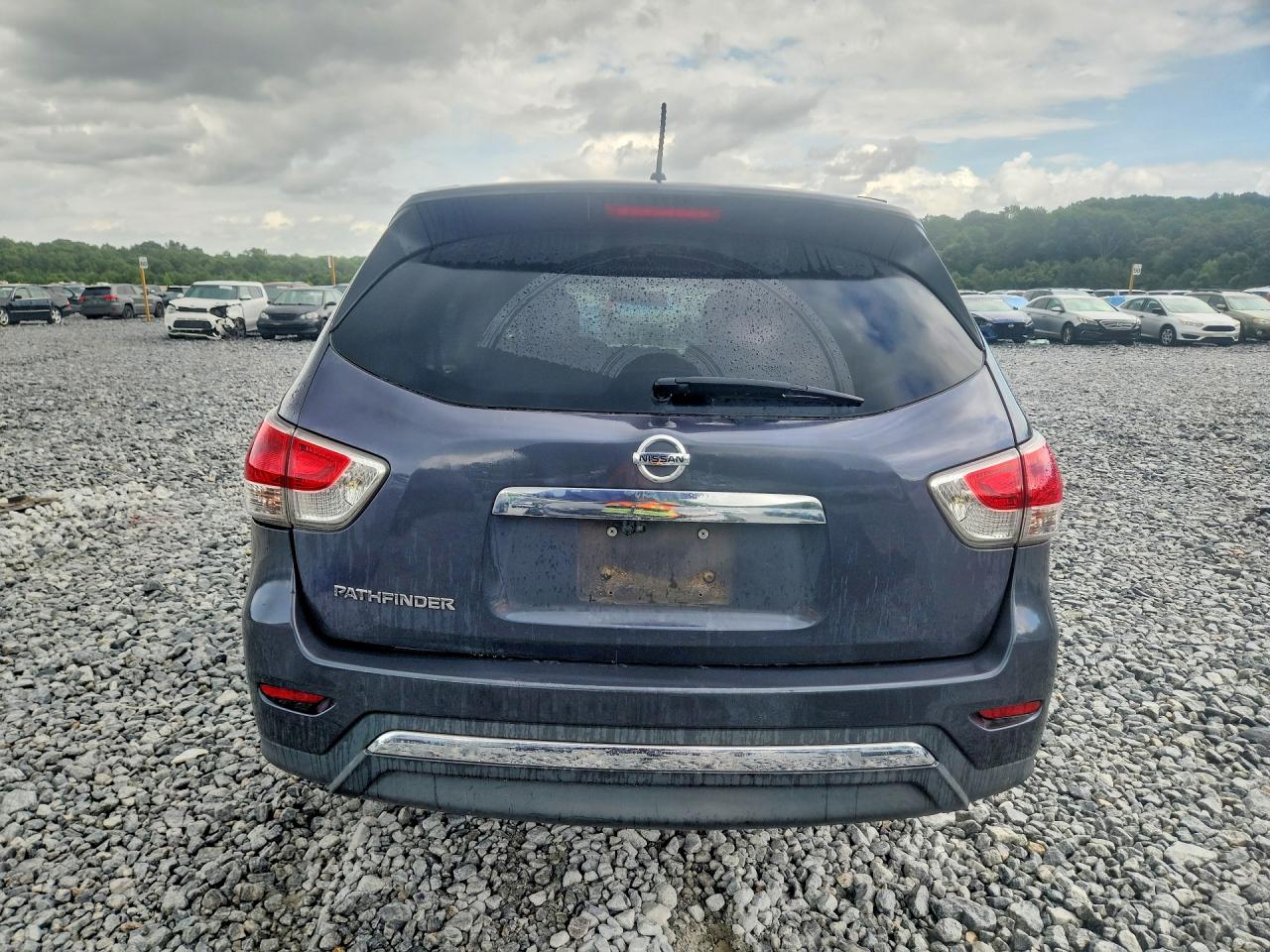 2014 Nissan Pathfinder S Gray vin: 5N1AR2MN2EC669190