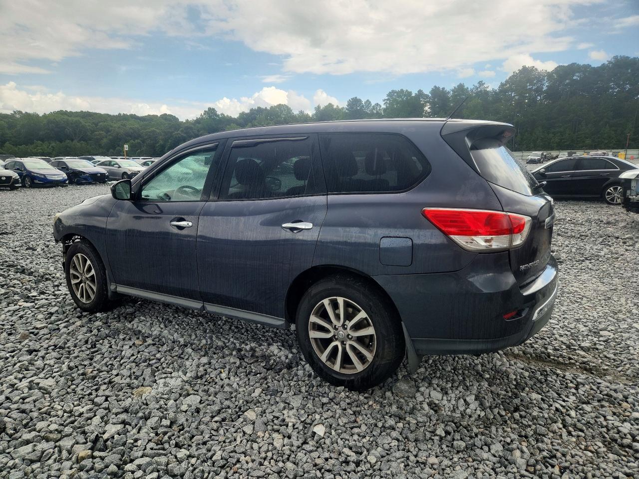 2014 Nissan Pathfinder S Gray vin: 5N1AR2MN2EC669190