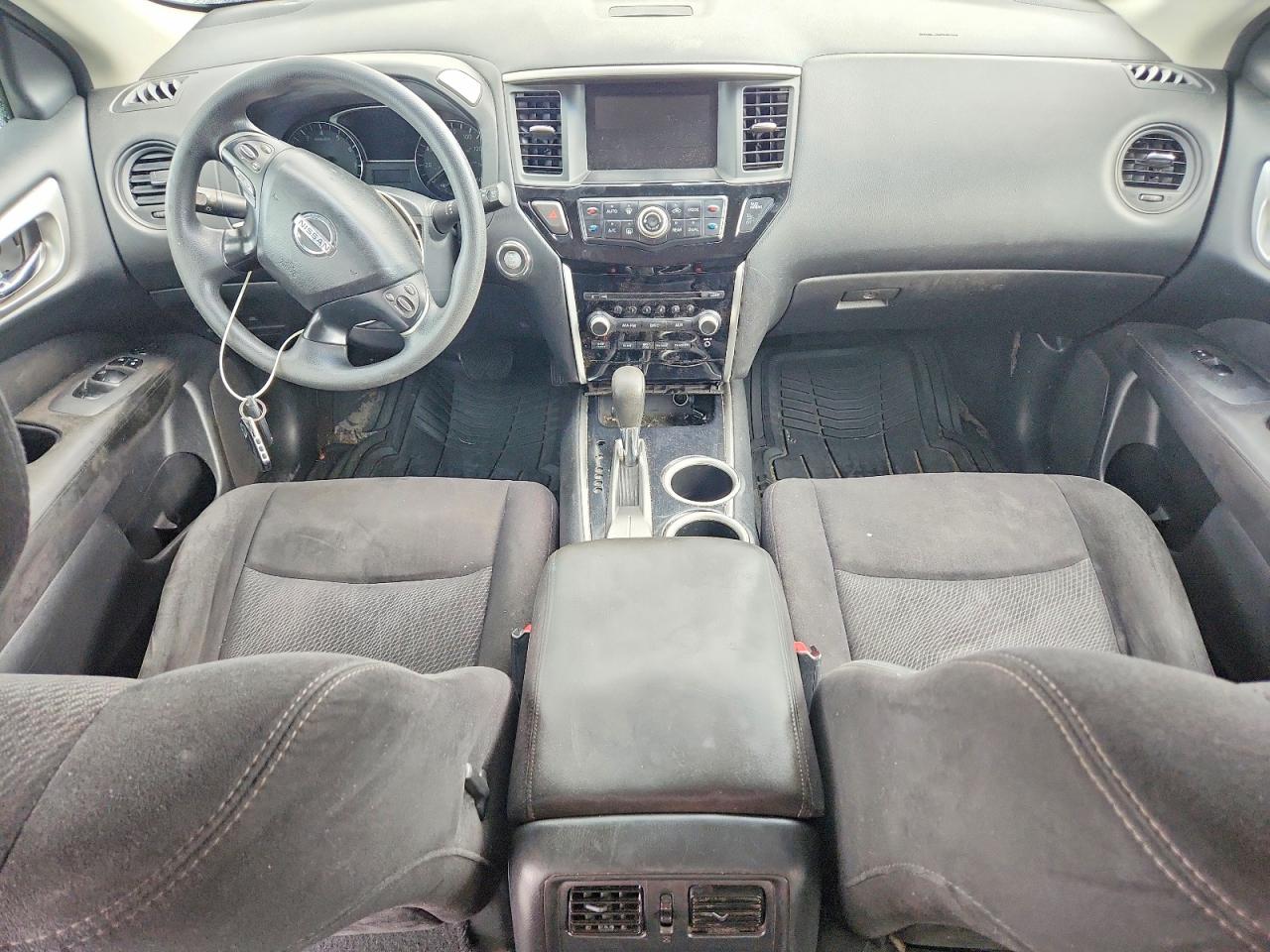 2014 Nissan Pathfinder S Gray vin: 5N1AR2MN2EC669190