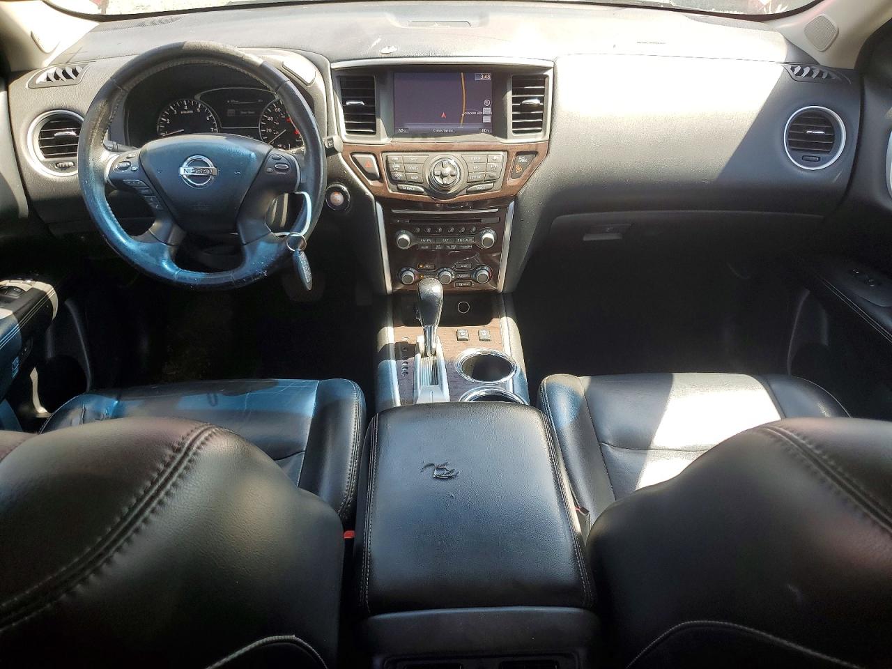 2014 Nissan Pathfinder Sl Red vin: 5N1AR2MN2EC690136
