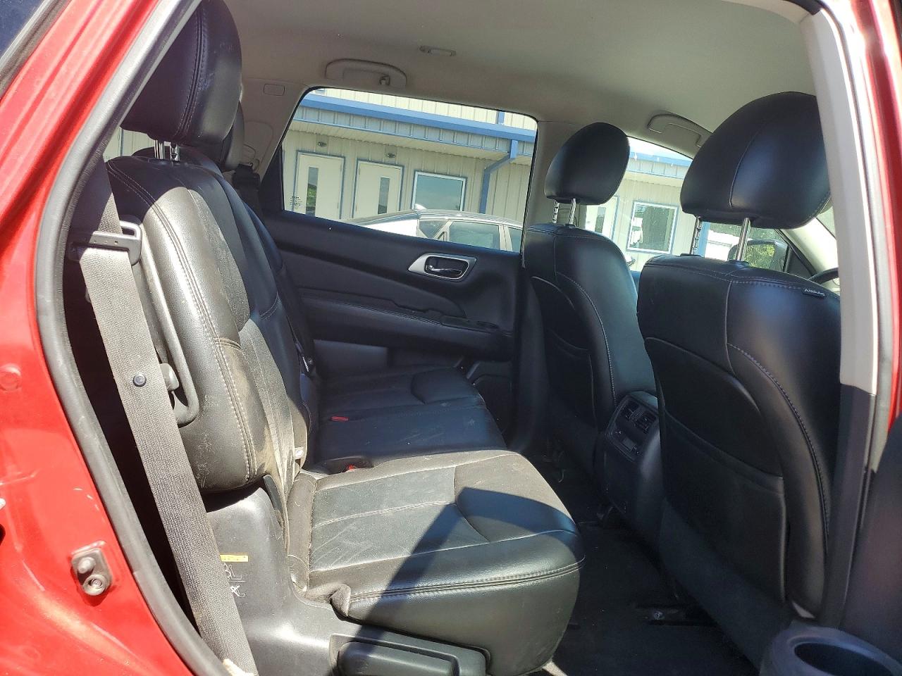 2014 Nissan Pathfinder Sl Red vin: 5N1AR2MN2EC690136