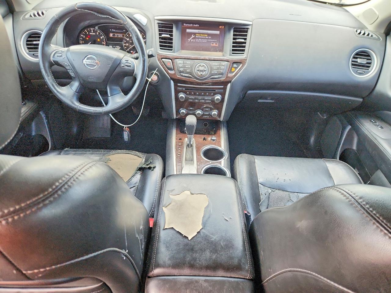 2014 Nissan Pathfinder S Gray vin: 5N1AR2MN2EC692887