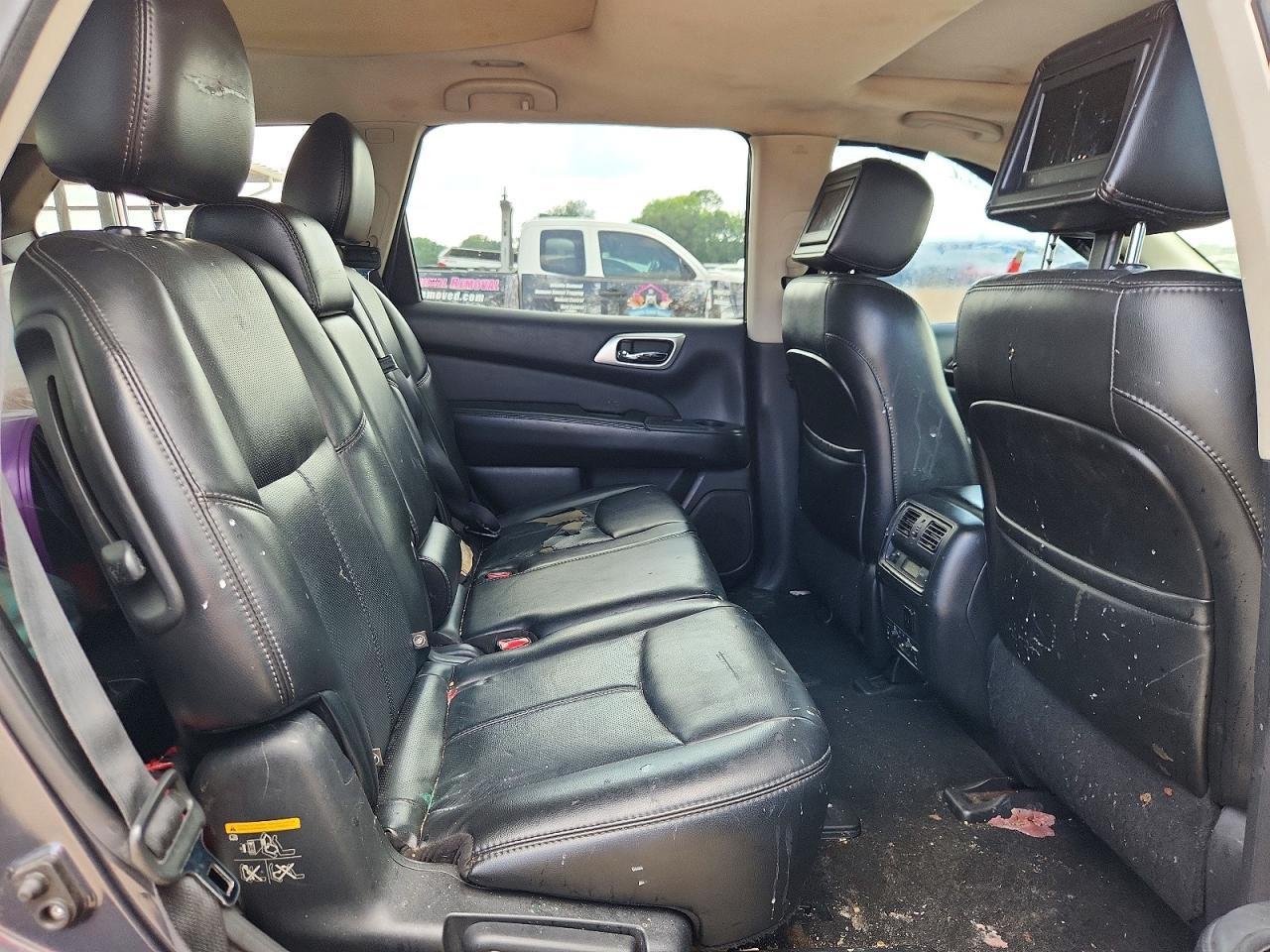 2014 Nissan Pathfinder S Gray vin: 5N1AR2MN2EC692887