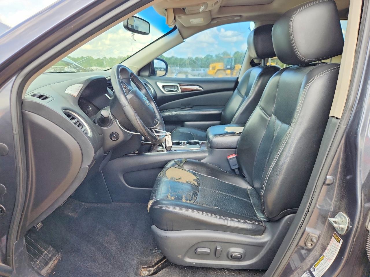 2014 Nissan Pathfinder S Gray vin: 5N1AR2MN2EC692887