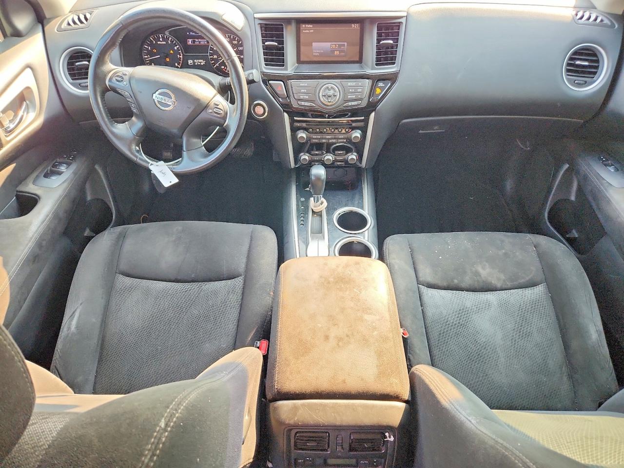 2014 Nissan Pathfinder Sv Белый vin: 5N1AR2MN2EC705654