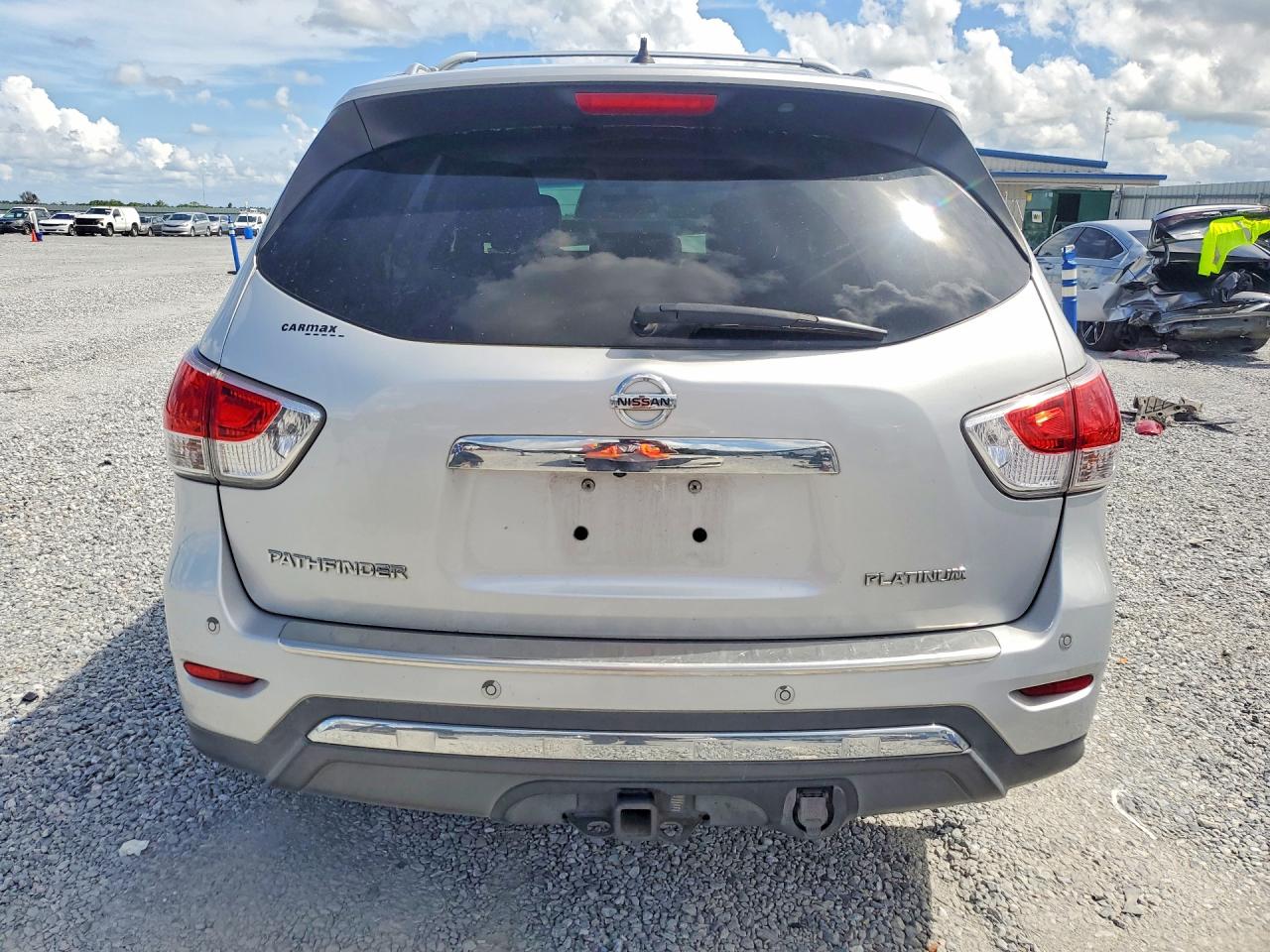 2014 Nissan Pathfinder S Серебряный vin: 5N1AR2MN2EC707517