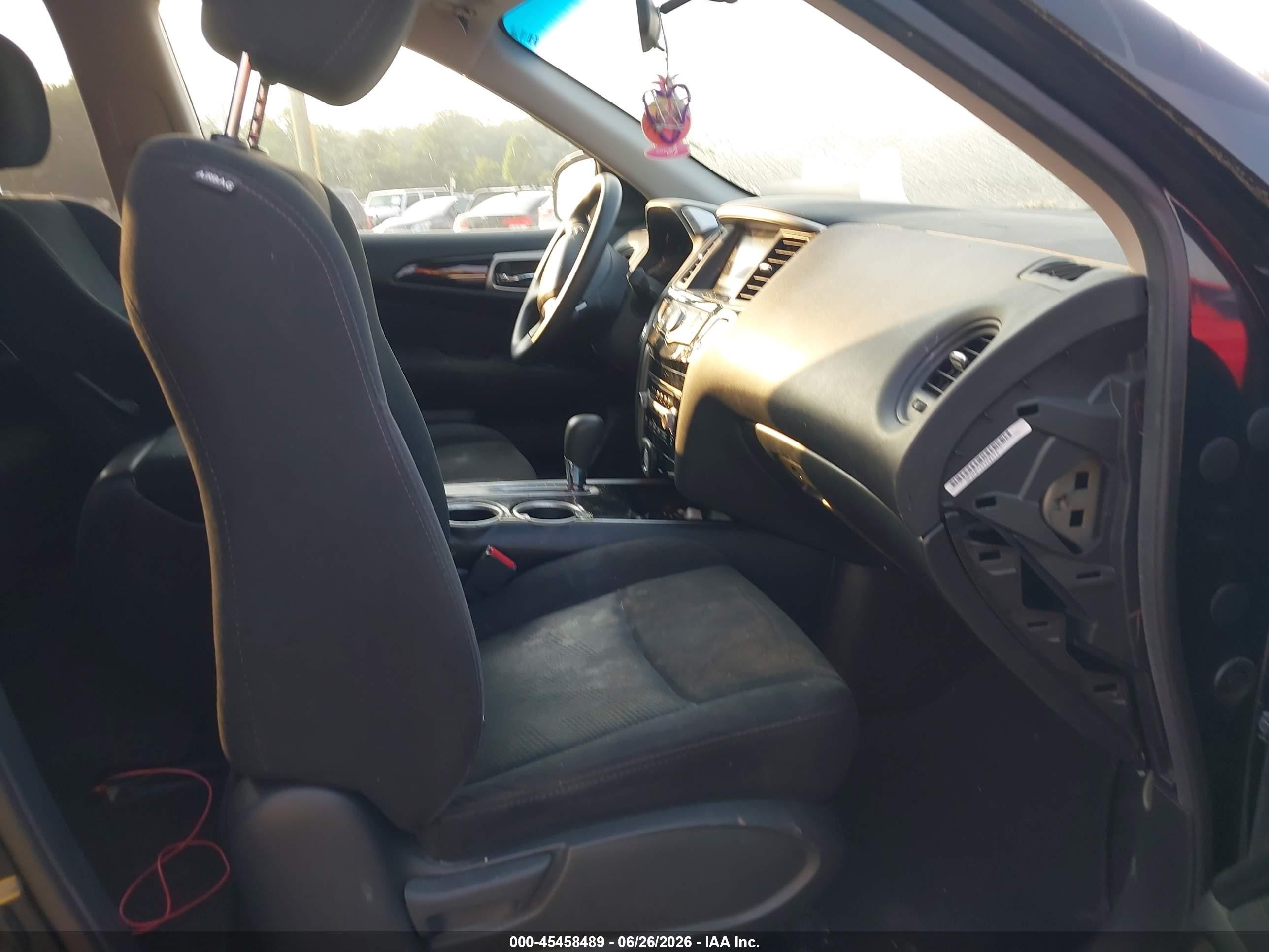 2014 Nissan Pathfinder S Black vin: 5N1AR2MN2EC711535