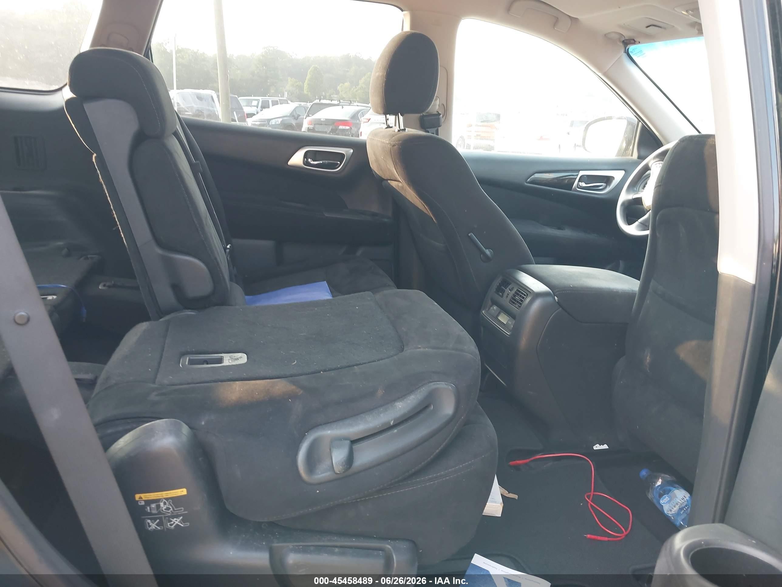 2014 Nissan Pathfinder S Black vin: 5N1AR2MN2EC711535