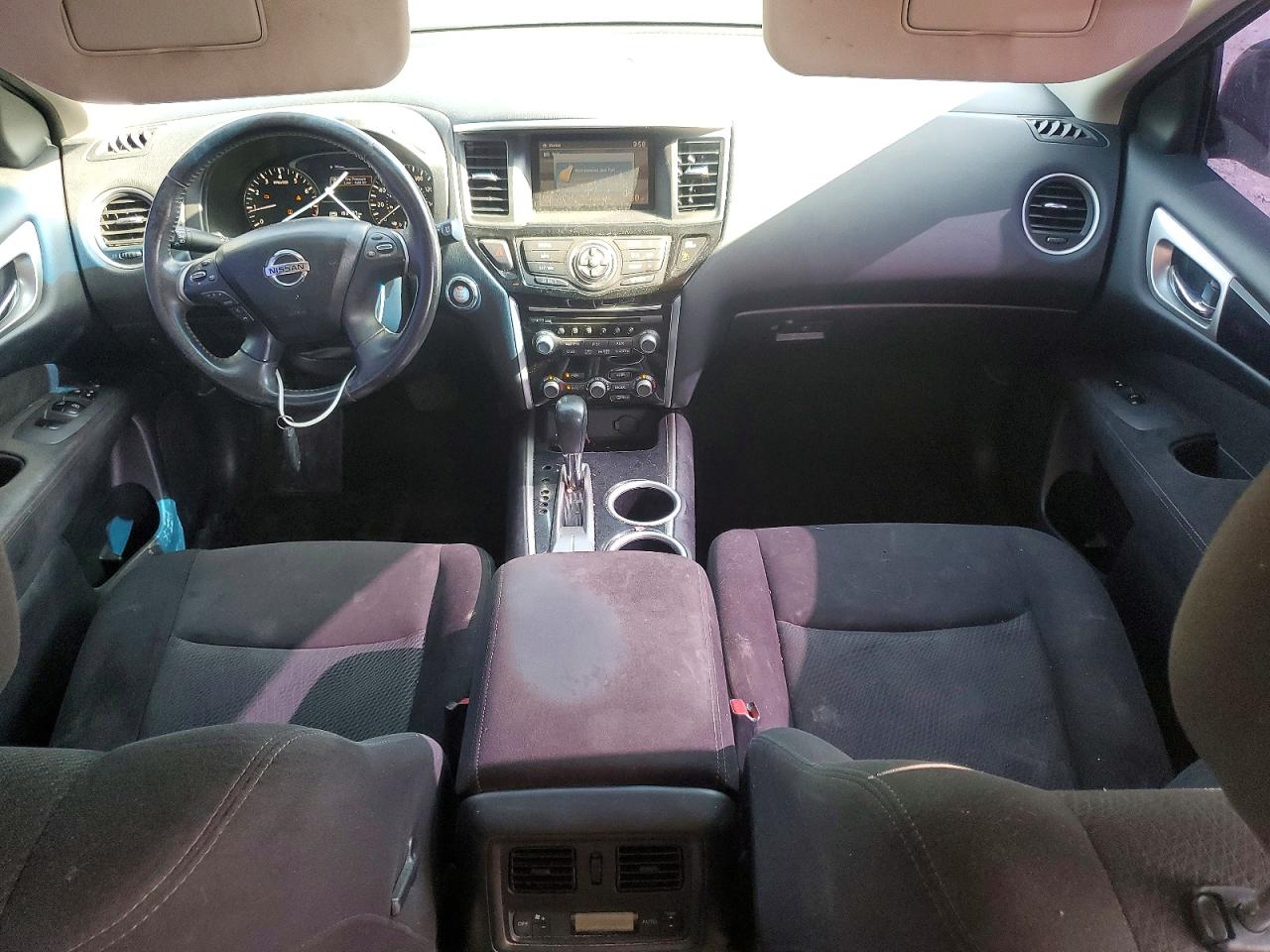 2014 Nissan Pathfinder Sv Red vin: 5N1AR2MN2EC711809
