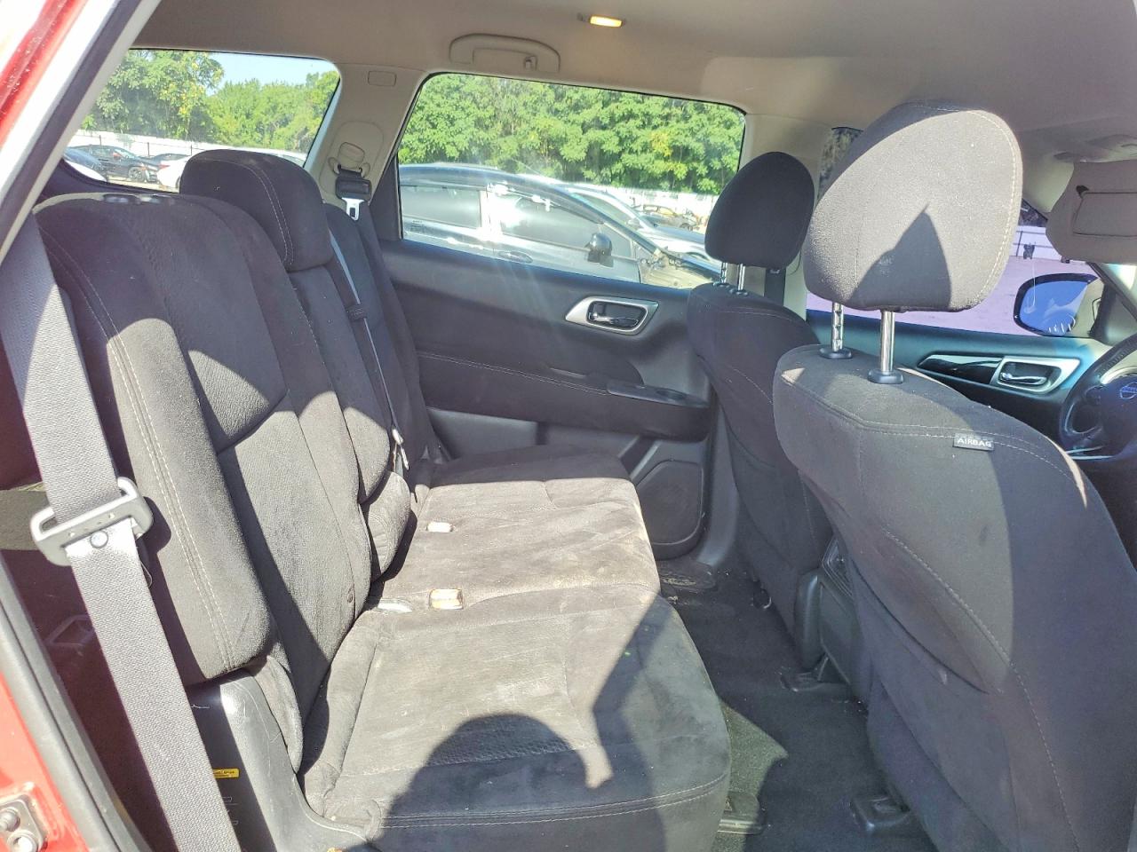 2014 Nissan Pathfinder Sv Red vin: 5N1AR2MN2EC711809