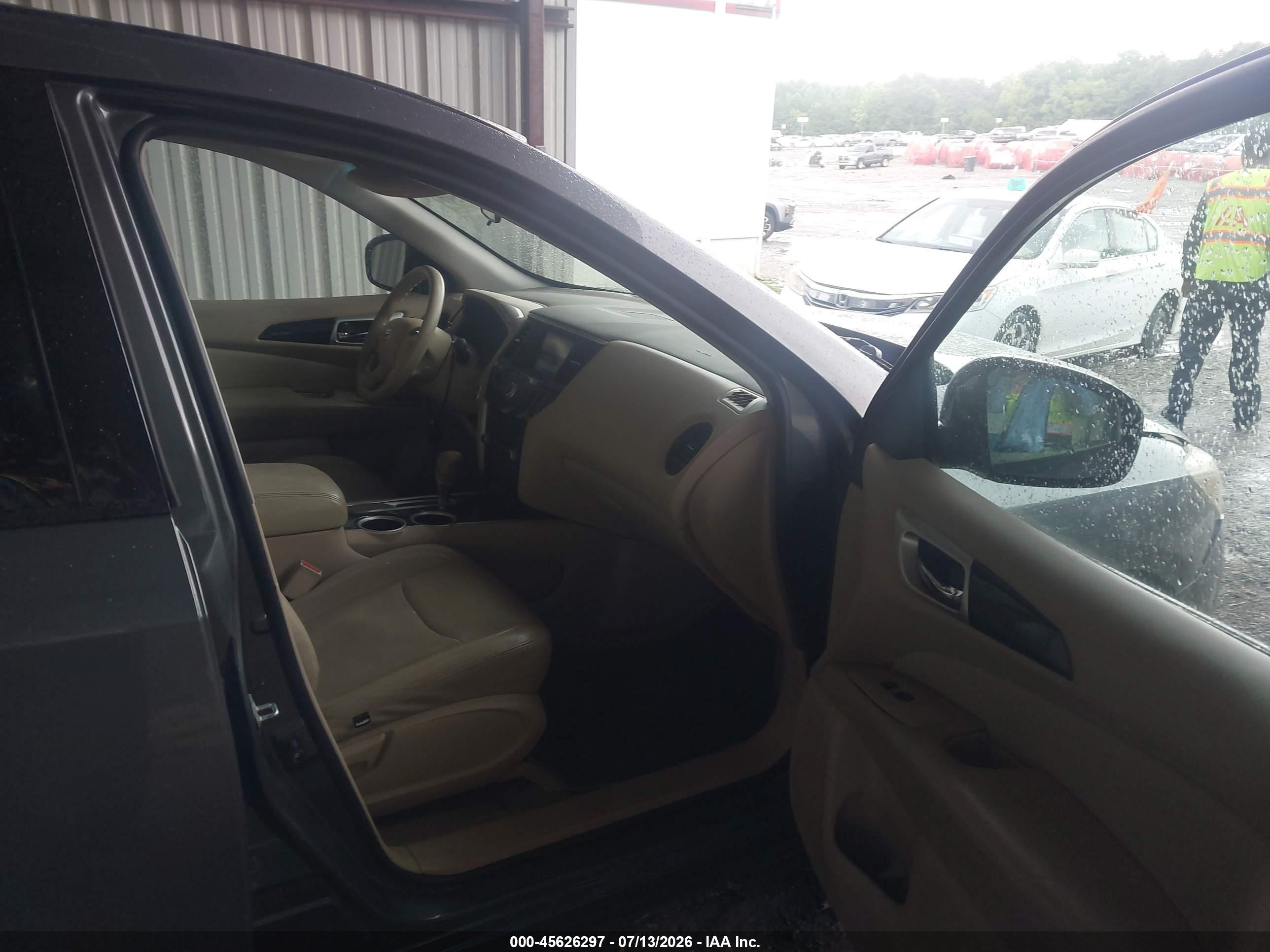 2015 Nissan Pathfinder S Green vin: 5N1AR2MN2FC601702