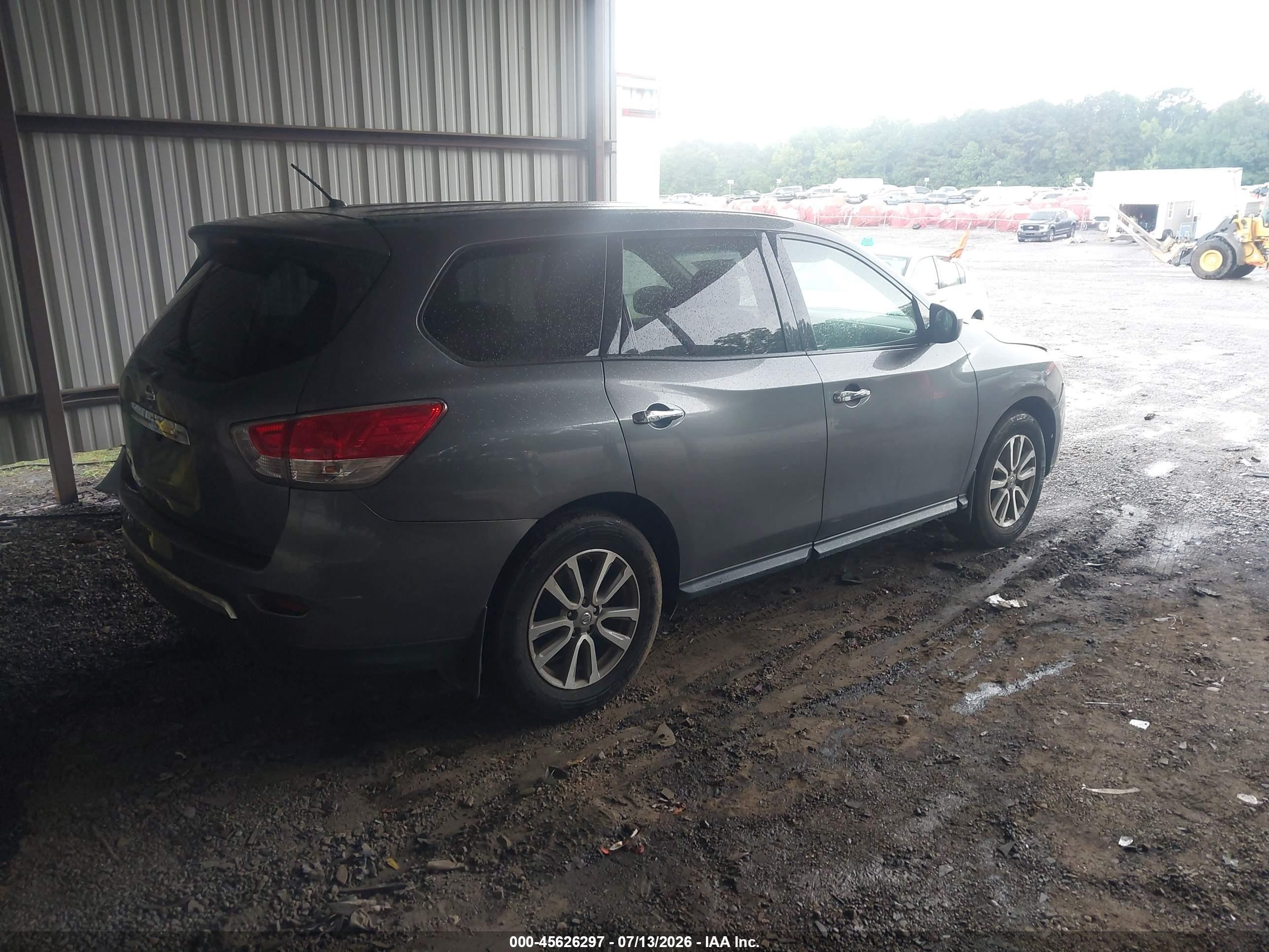 2015 Nissan Pathfinder S Green vin: 5N1AR2MN2FC601702