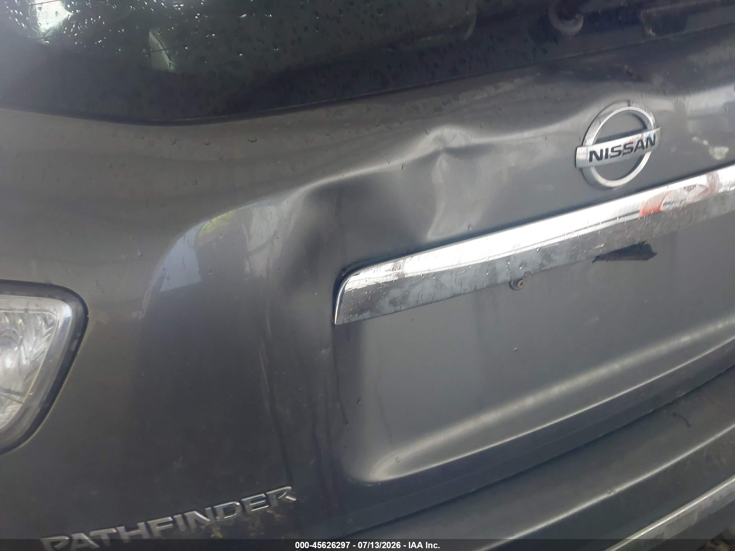 2015 Nissan Pathfinder S Green vin: 5N1AR2MN2FC601702