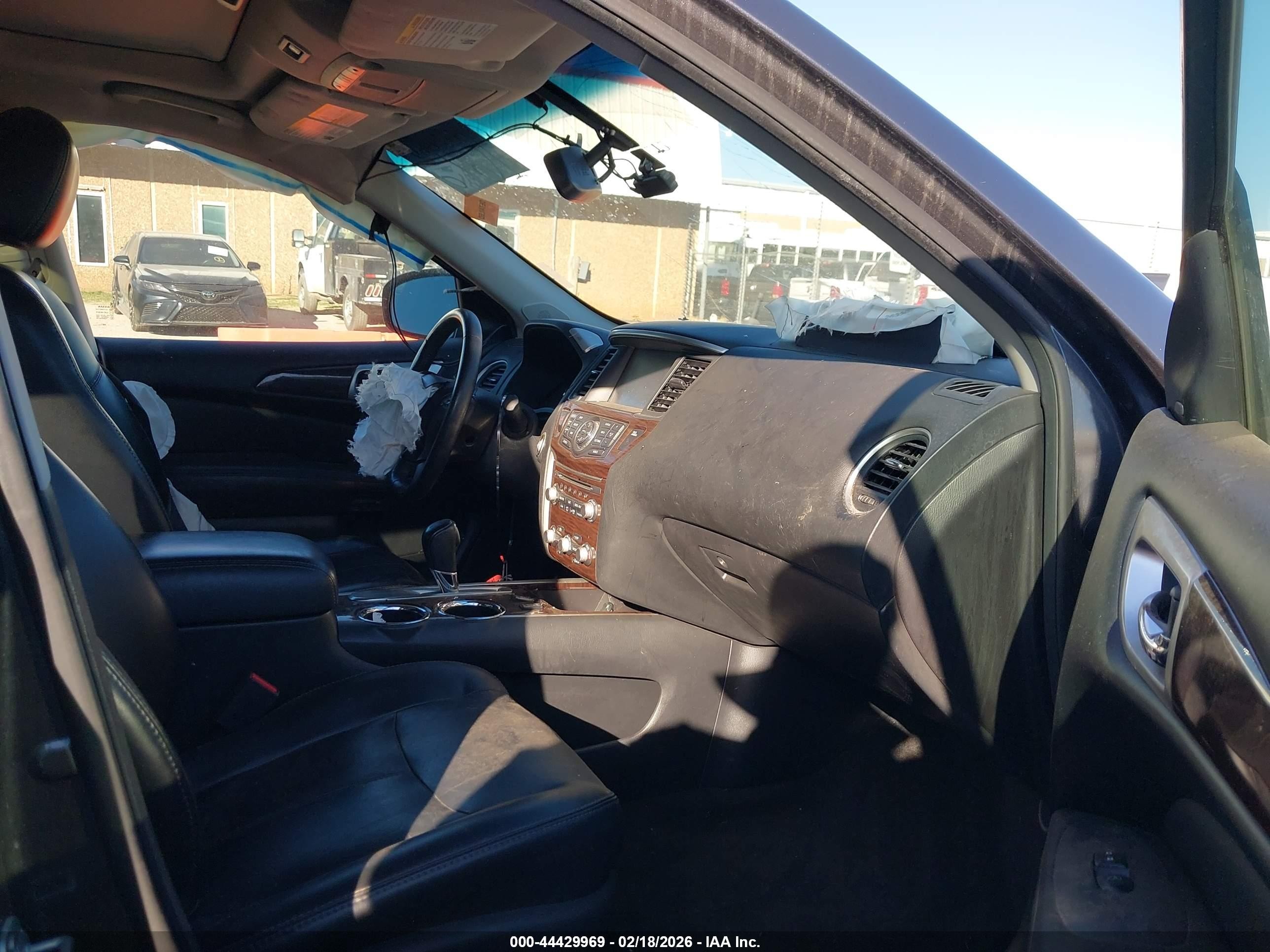 2015 Nissan Pathfinder Sl Black vin: 5N1AR2MN2FC602672