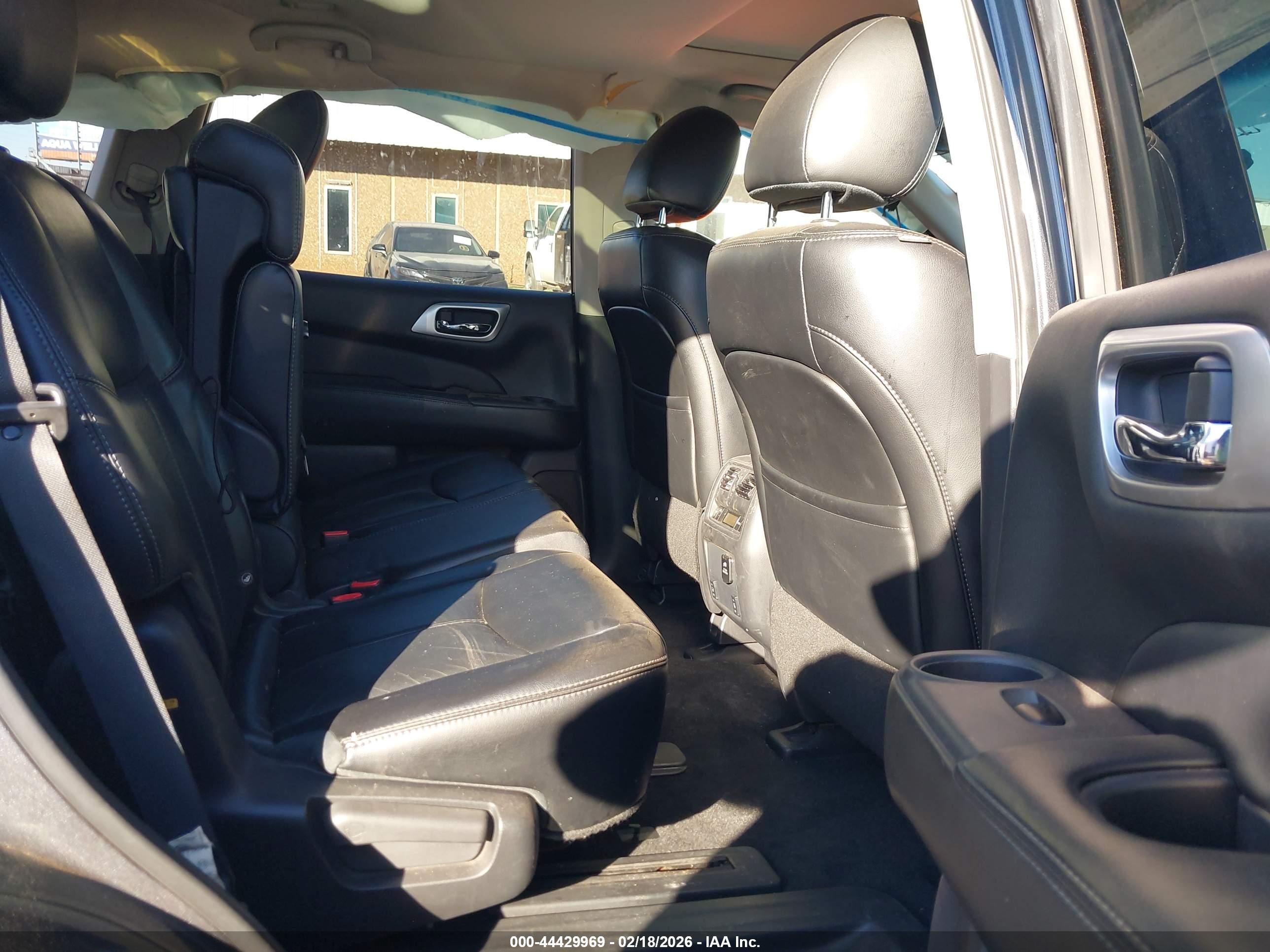 2015 Nissan Pathfinder Sl Black vin: 5N1AR2MN2FC602672