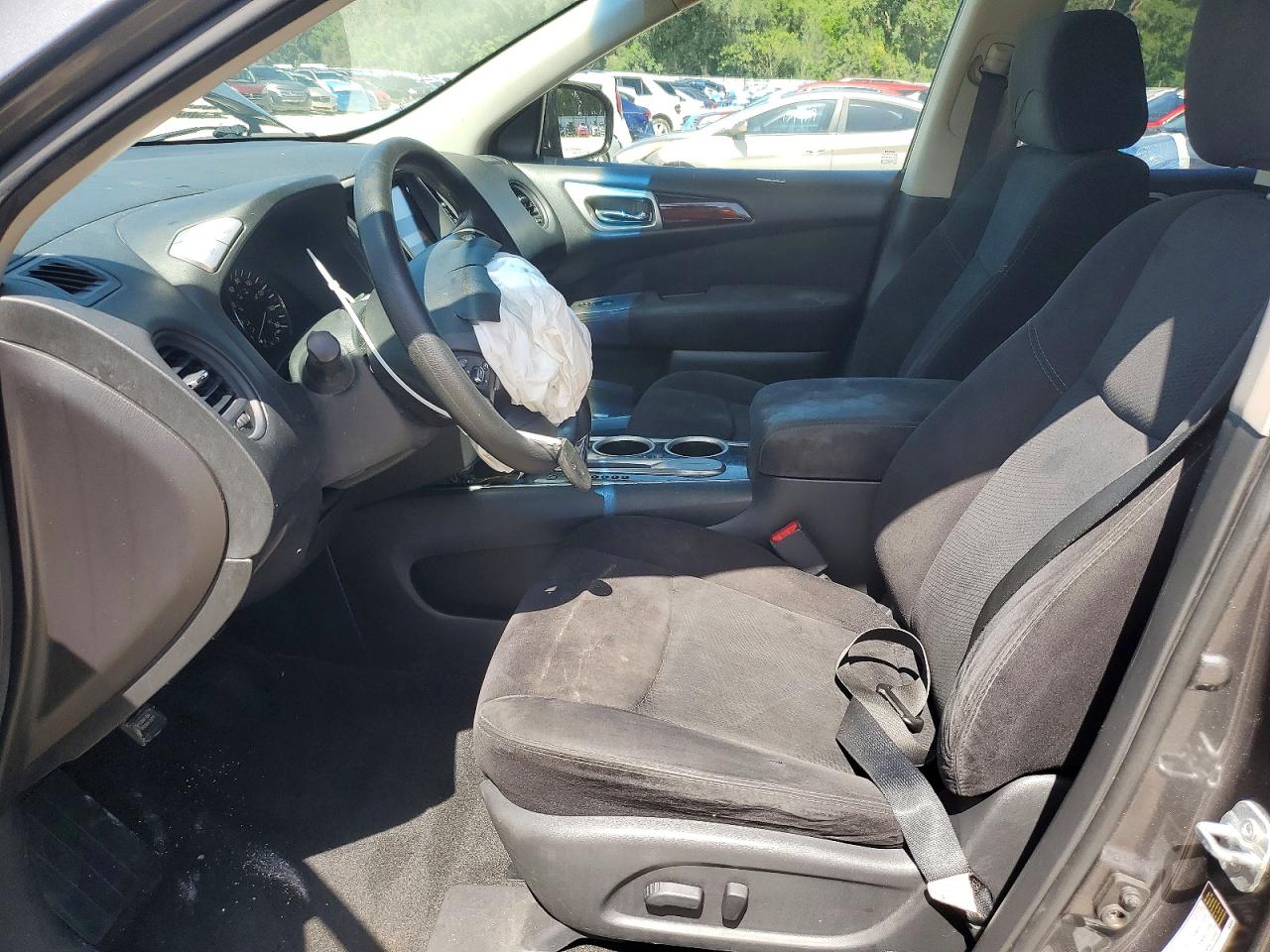2015 Nissan Pathfinder S Серый vin: 5N1AR2MN2FC634358