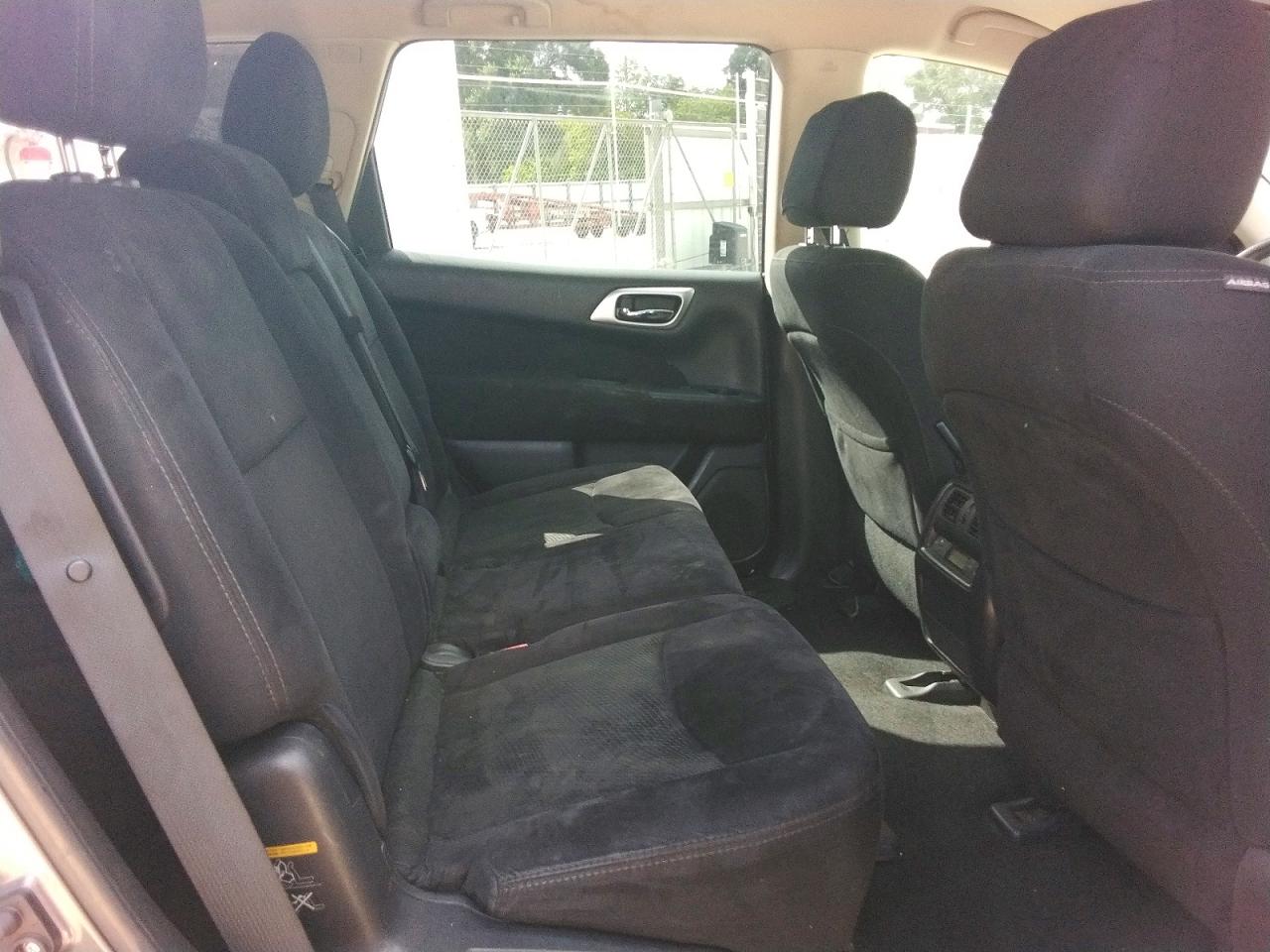 2015 Nissan Pathfinder S Серый vin: 5N1AR2MN2FC634358