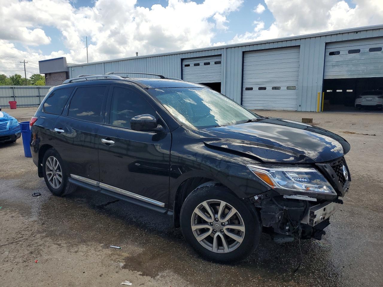 2015 Nissan Pathfinder Sl Black vin: 5N1AR2MN2FC681065