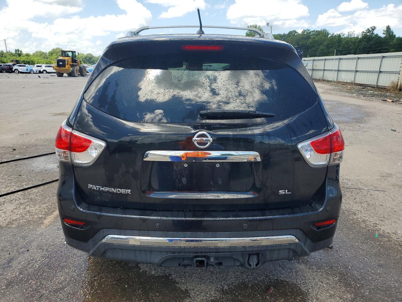 2015 Nissan Pathfinder Sl Black vin: 5N1AR2MN2FC681065