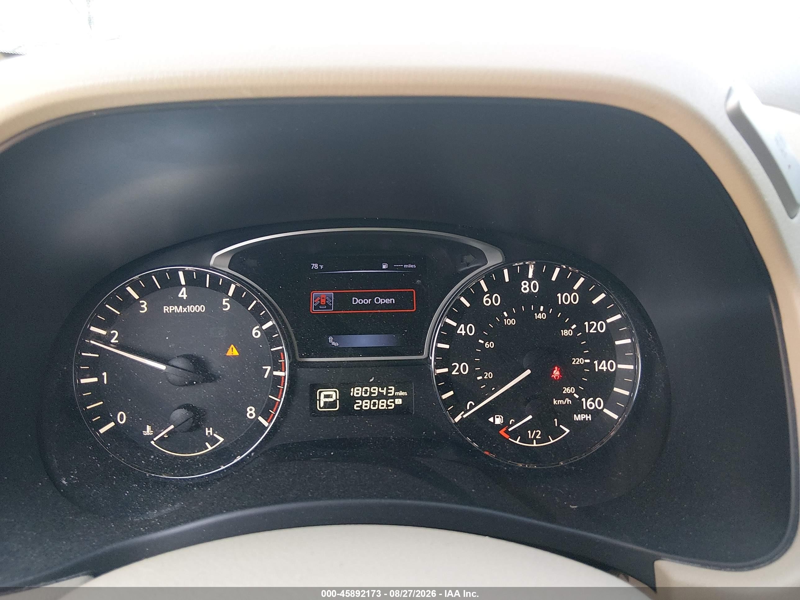 2015 Nissan Pathfinder Sl Gray vin: 5N1AR2MN2FC713710