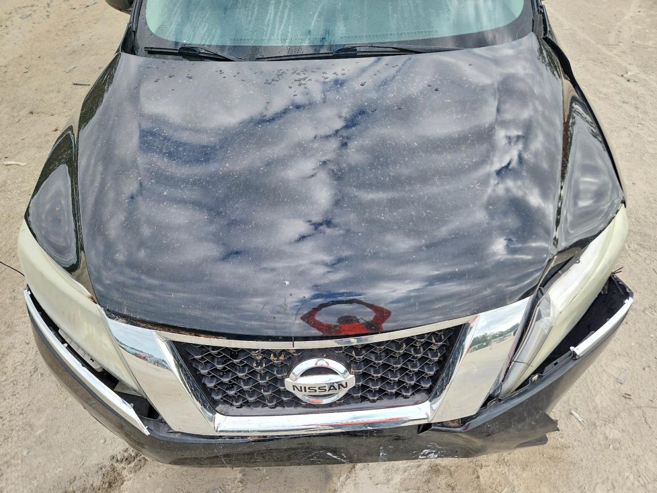 2015 Nissan Pathfinder Sl Black vin: 5N1AR2MN2FC713996