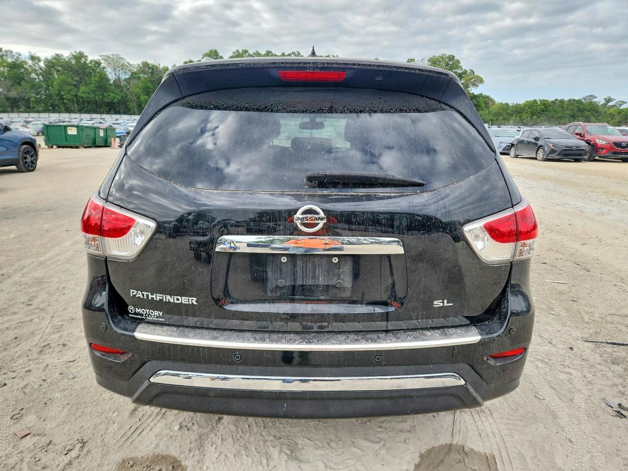 2015 Nissan Pathfinder Sl Black vin: 5N1AR2MN2FC713996
