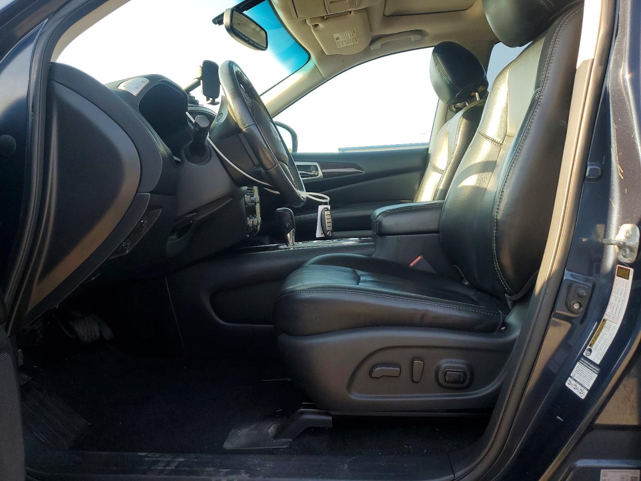 2015 Nissan Pathfinder Sl Blue vin: 5N1AR2MN2FC723248